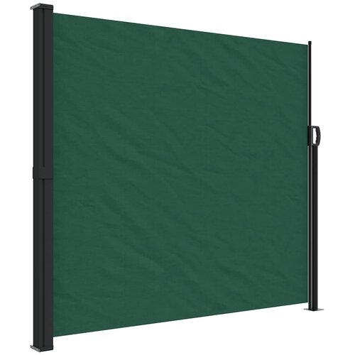 Maison Chic Zložljiva stranska tenda - Senčniki temno zelena 180x600 cm, (22042323) Cene