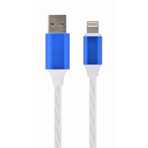 Cablexpert LED osvetljen kabel USB na Apple Lightning 1m, (20441854)