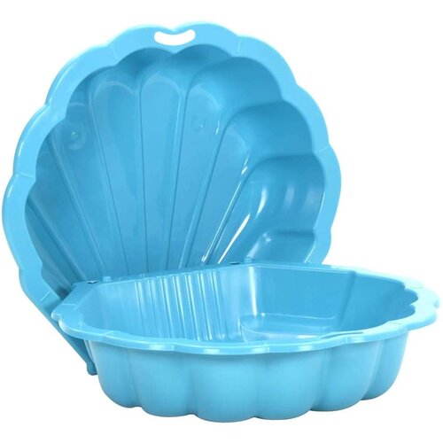  Peskovnik 2 kosa modre barve 77x87x21cm plastika, (20816905) Slike