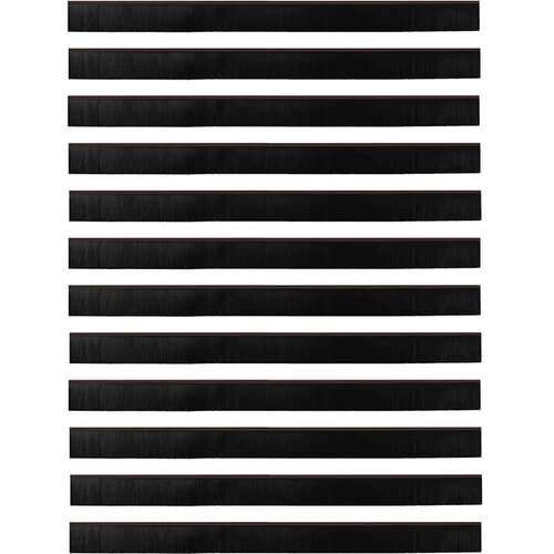 VidaXL Samoljepljivi pečati za vrata 12 pcs Smeđa 100 cm Slike