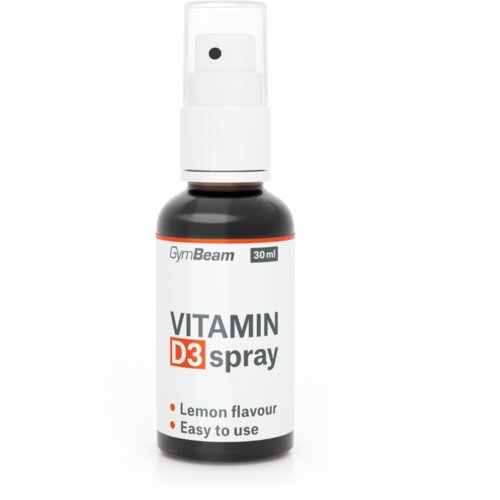 GymBeam vitamin D3 sprej 30 ml limun Slike