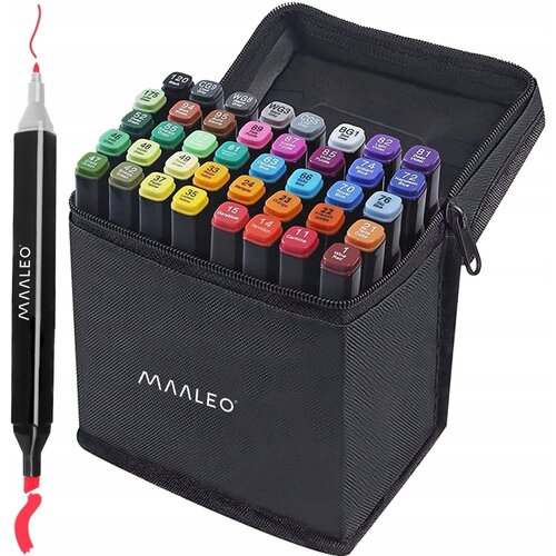 XL 40 dijelni set dvostranih markera i flomastera Cene