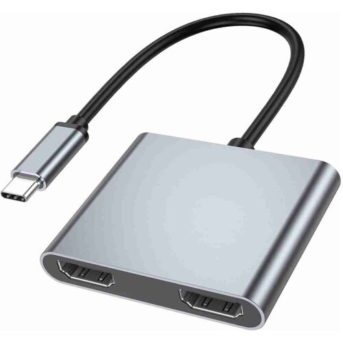  Adapter-konvertor TIP C na 2xHDMI 4K+USB 3.0+TIP C Cene