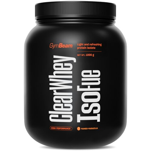 GymBeam Clear Whey IsoFue 1000 g mango - marakuja Cene