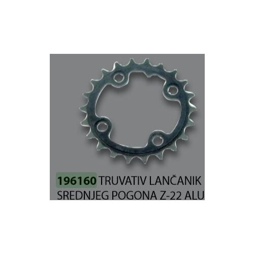 Truvativ Z22 lančanik srednjeg pogona alu ( 196160 ) Cene
