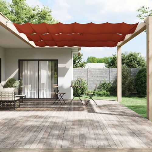 The Living Store Vertikalna markiza terakota 180x1000 cm tkanina oxford - Vertikalna Markiza, (21750473) Cene