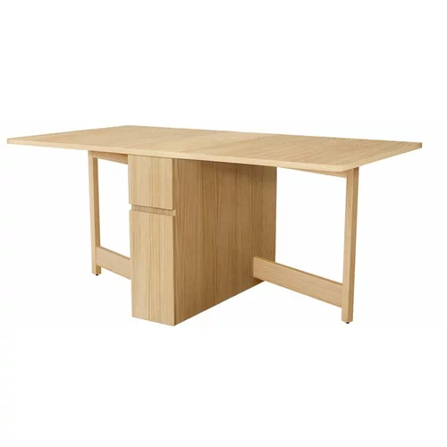Woodman Raztegljiva miza iz hrastovega lesa Mel