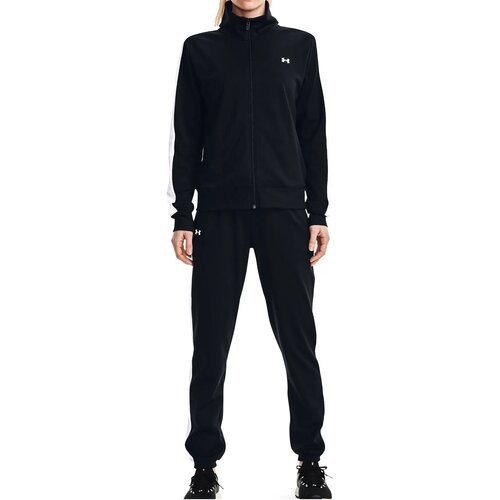 Under Armour komplet ženske trenerke tricot tracksuit, crne Cene