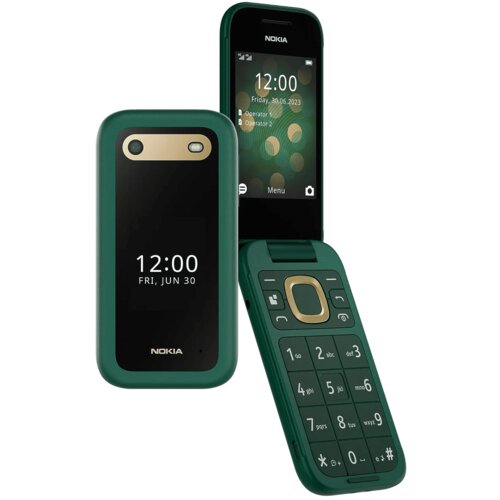 Nokia 2660 TA-1474 dual sim 4G - zelen Slike