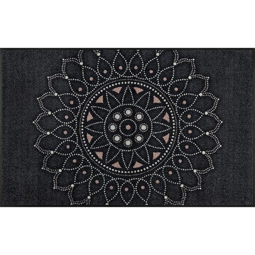 wash+dry PREDPRAŽNIK Purnima 75/120 cm potiskano črna Cene
