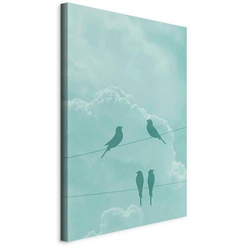 Artgeist Slika Na Platnu Celadon Sky Cene