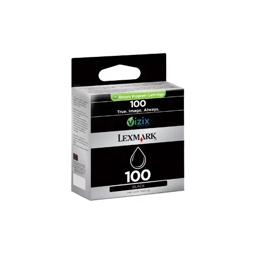  kartuša Lexmark 100 črna/black (14N0820E) - original
