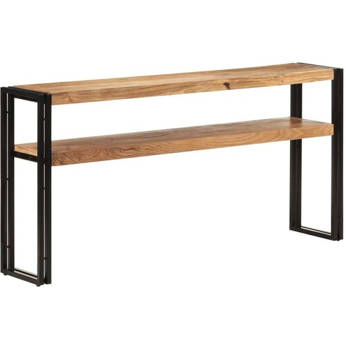  Konzolni stol 150 x 30 x 75 cm od masivnog bagremovog drva Slike