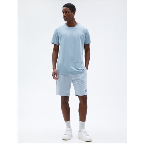 Koton Shorts - Navy blue Slike