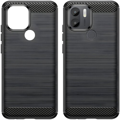  Futrola Carbon Shield TPU za Xiaomi Redmi A1 Plus - Crna KP24528 Cene