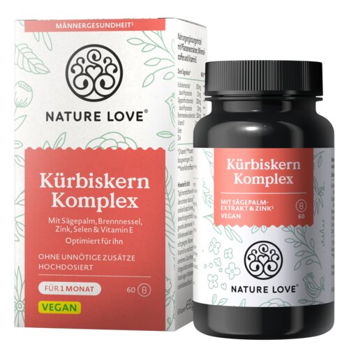 Nature Love Kompleks bučnih semen - 60 kaps. Slike