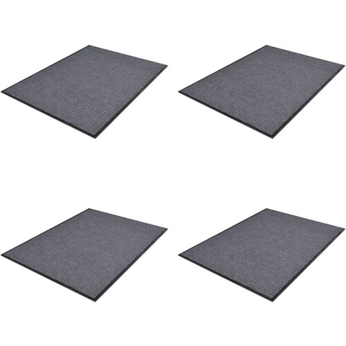  PVC Predpražniki 4 kosi sivi 90x60 cm Cene