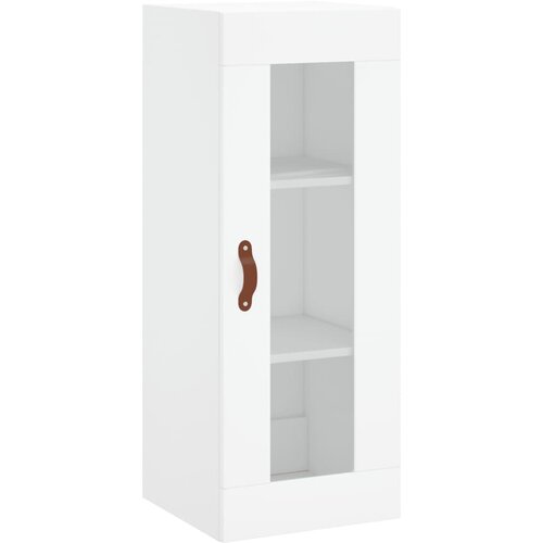 Maison Chic Stenska omarica - Zidna omarica bela 34,5x34x90 cm iu831, (22063203) Slike