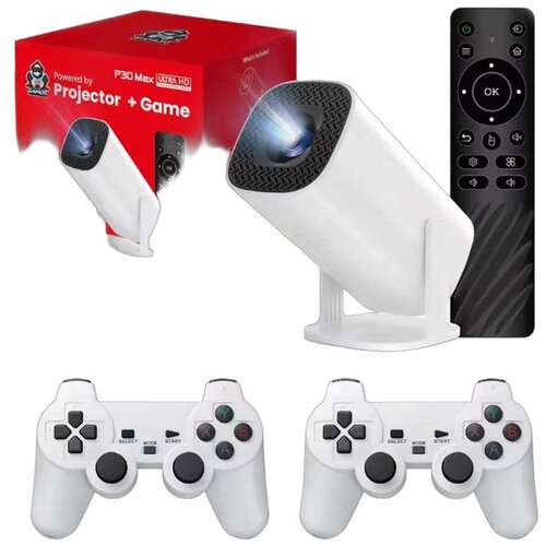 Nikeda Ručna konzola P30MAX Game Projector White Cene