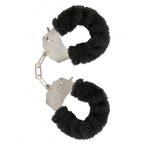 Toy Joy Furry Fun Cuffs - Plush Black Metal Handcuffs Cijene