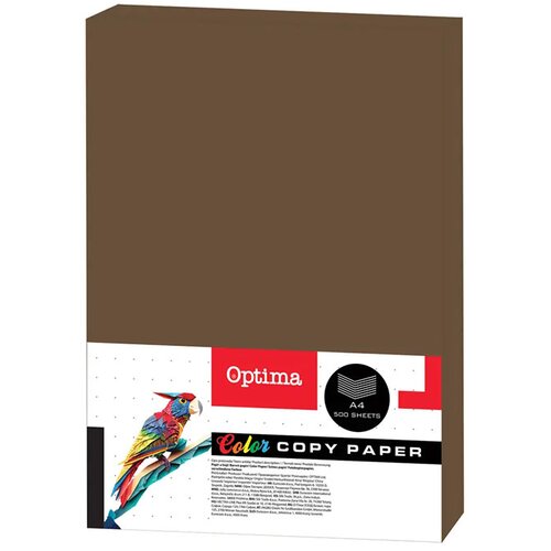Optima Barvni fotokopirni papir A4, kava, 500 listov Cene