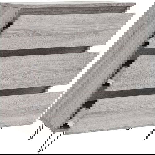 vidaXL Komoda siva sonoma 60x35x70 cm inženirski les Cene