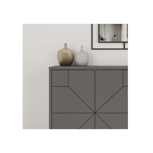 Hanah home Konzolni sto Dune, 123 x 62,4 x 35 cm, Antracit Slike