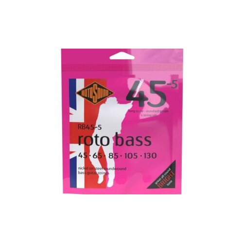  ŽICE ZA BASS GITARU ROTOSOUND RB455 45-130 5 žica Cijene