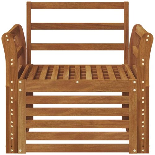  Set vanjskih sofa Prirodna 75 5 x 63 x 73 cm - Prirodna Zakrivljeni Slike