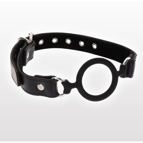 Taboom Open Ring Gag Black Cene