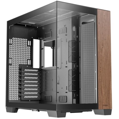 Antec C8 Wood Full-Tower okno črno/rjavo gaming ohi&scaron;je Cene