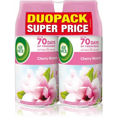 Air Wick Freshmatic Cherry Blossom osvježivač zraka zamjensko punjenje DUO 2x250 ml