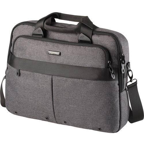 Lightpak torba za prenosnike WOOKIE, poliester, siva, (21572556) Cene