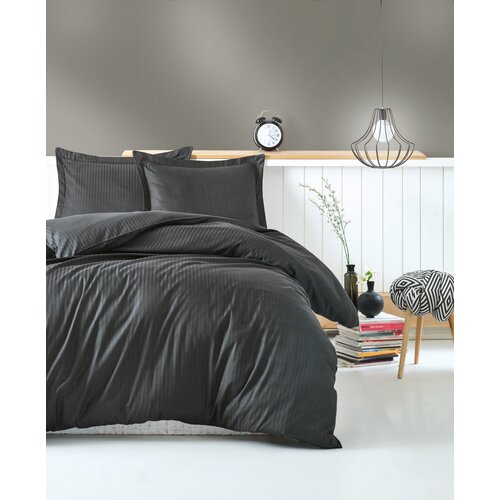 L'essentiel Maison set posteljine Stripe, 200x220 cm, antracit Cijene
