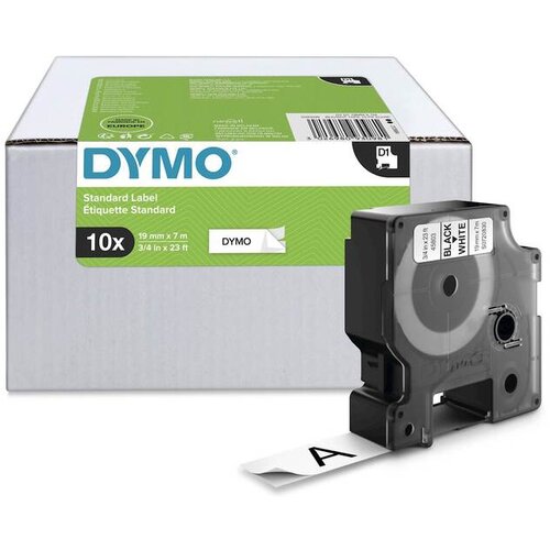 Dymo D1 Value Pack - 24mm x 7m - Black on White Cene