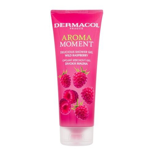 Dermacol Aroma Moment Wild Raspberry gel za prhanje z vonjem divje maline 250 ml unisex Cene