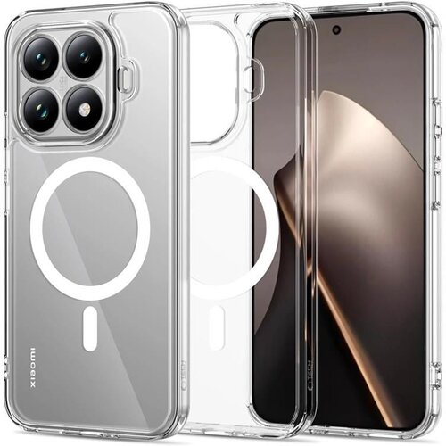 TECH-PROTECT FlexAir Hybrid MagSafe futrola za Xiaomi 15T Pro - Prozirna KP39590 Slike