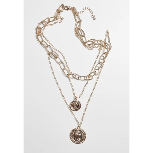 Urban Classics Patricia Layering Necklace - Golden Colors