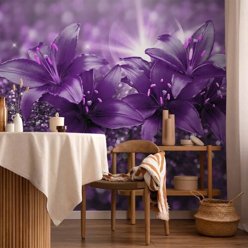  Foto tapeta - Masterpiece of Purple 100x70 Cijene