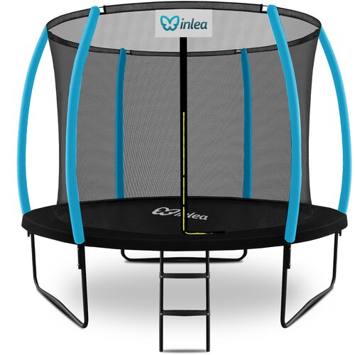  INLEA ULTIMATE Jump trampolin s unutarnjom za&scaron;titnom mrežom 305 cm - crna/svijetloplava Cijene