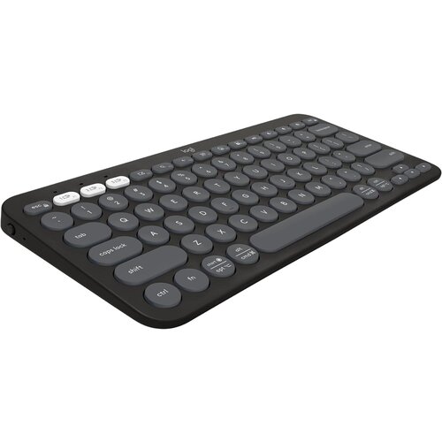 Logitech Tipkovnica Pebble Keys 2 K380s Multi-Device, grafitna, SLO g Slike