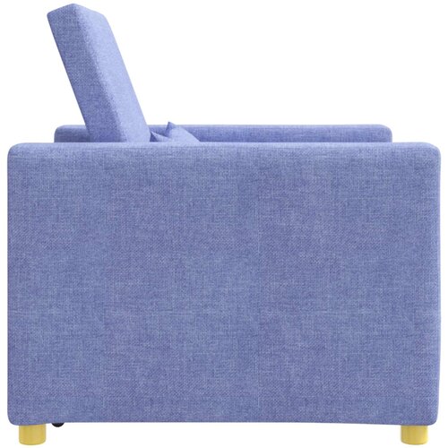 SOFA na razvlačenje Singl Trapere plave boje 90 x 165 x 87 cm Slike