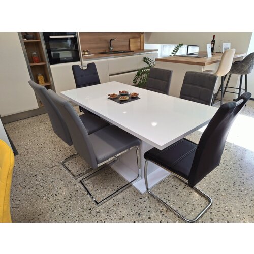  AKCIJSKI SET NODNOL miza LEJLA + 6 stolov (TISMA, ROMA, PARMA) Slike