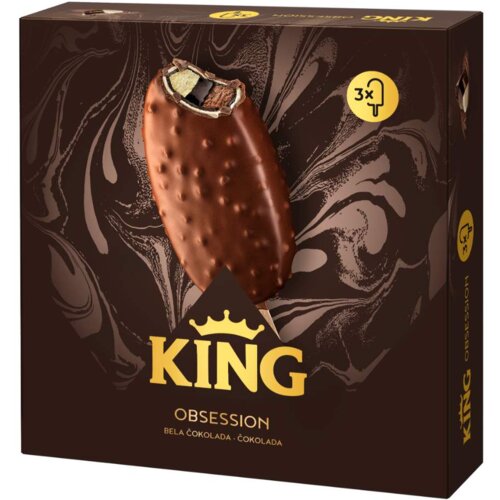 King sladoled Sladoled FRIKOM King obssesion multipack 3x100ml Cene