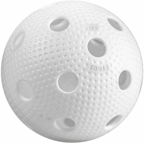FREEZ BALL OFFICIAL Loptica za floorball, bijela, veličina