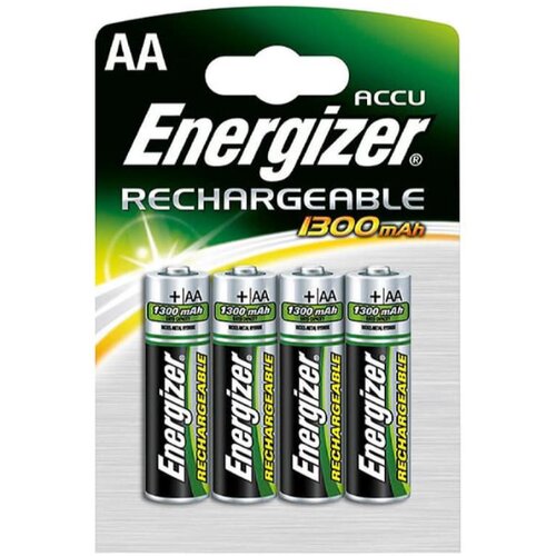 Energizer Polnilna baterija (AA, 1300 mAh, 4 kos) Cene