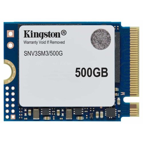 Kingston SSD disk NV3 500GB M.2 PCIe 4.0 NVMe 2230 (SNV3SM3/500G), (5000150725) Slike