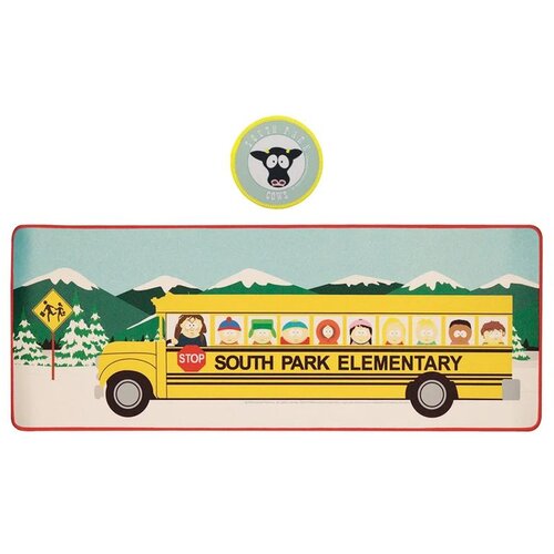 Fanattik South Park XL podloga za sto i podmetač &amp;scaron;kolski autobus, 800 x 300 mm Slike