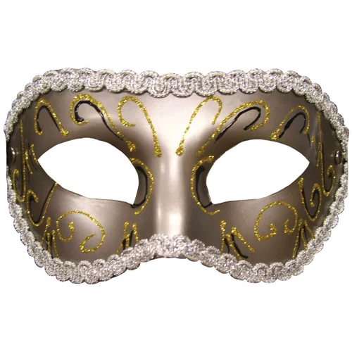 Sex&amp;Mischief S&M - prethodno oblikovana, svjetlucava maska za oči (brončana)