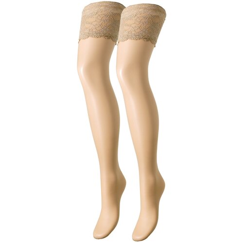 Trasparenze Najlonke / Samostoječe nogavice Autoreggente 8 Denari Voile Rožnata Slike